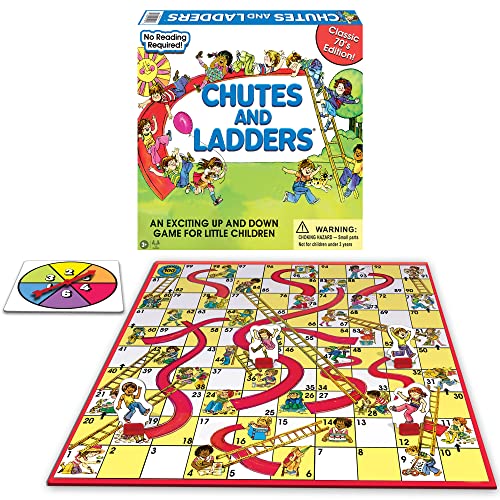 Classic Chutes and Ladders Board Game – Giggly Cuddles