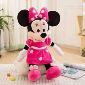 ZUKU-DC-Minnie-Mouse Mickey Mouse Soft Toys for Kids Girls Birthday Gift 1.5feet