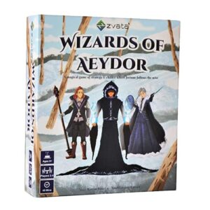 Zvata Wizards Of Aeydor Board Game | Board Game For Ages 8+ Years | Board Game For Kids, Adults, Gamers | Indoor Game Of Magic, Strategy, Fantasy (Multicolor)