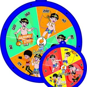 ‎Zitto Selfie with Bajrangi 2 in 1 Round Dart Board & Game Board for Kids (Small)